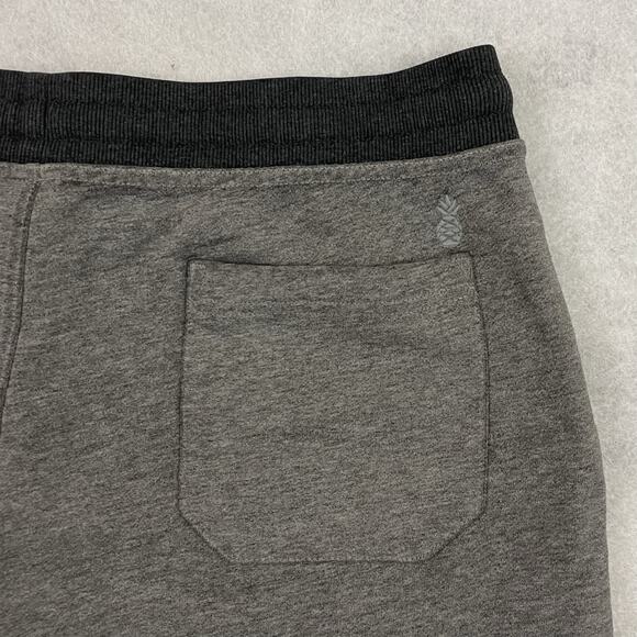 Chubbies Shorts Mens XL Gray The Schwort 7” Fleece Athleisure Gym Loungewear - Picture 10 of 14